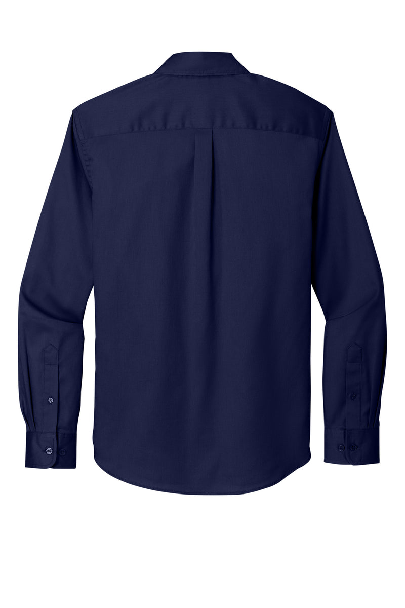 Port Authority Long Sleeve SuperPro React Twill Shirt - True Navy