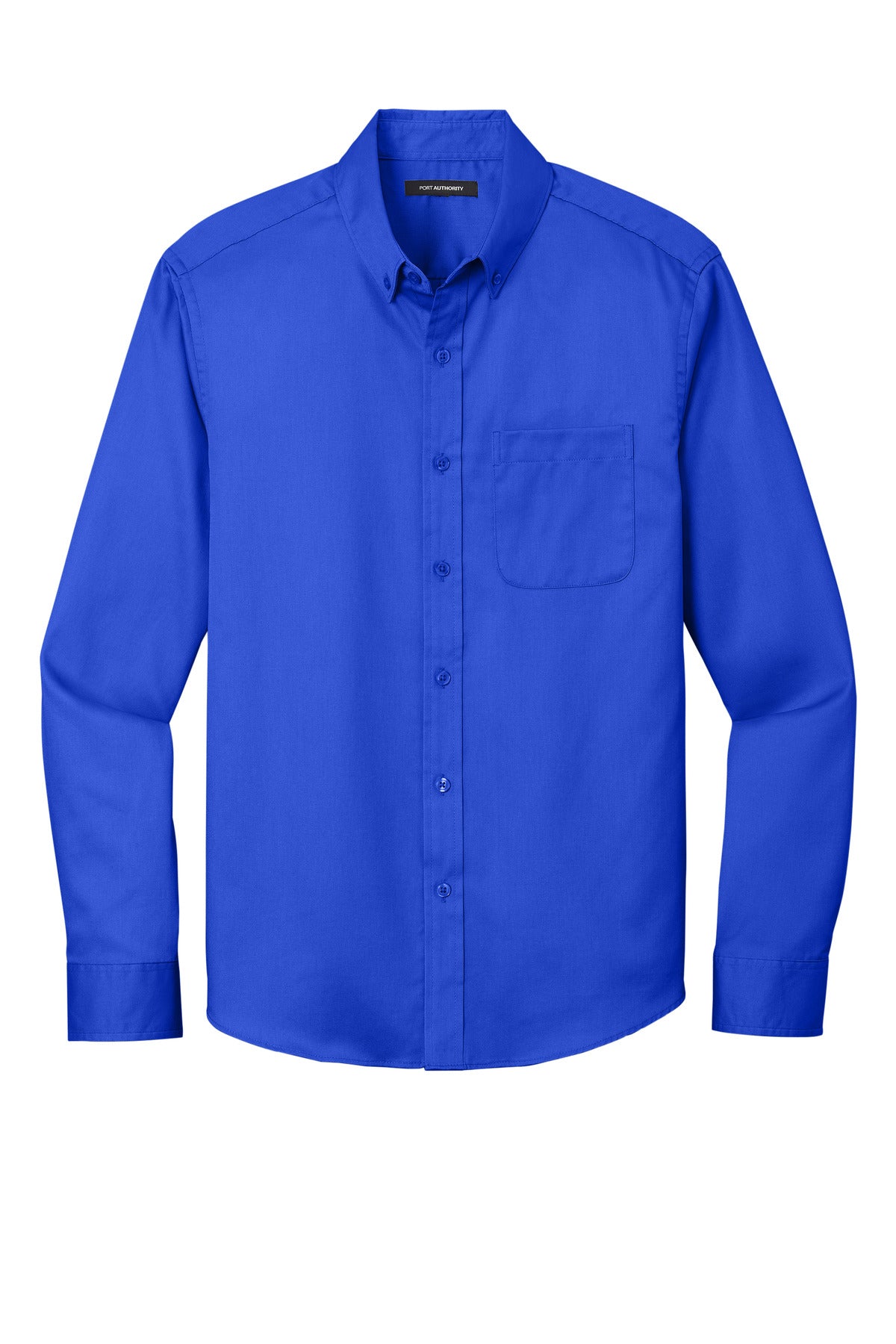 Port Authority Long Sleeve SuperPro React Twill Shirt - True Royal
