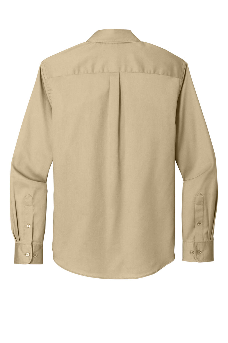Port Authority Long Sleeve SuperPro React Twill Shirt - Wheat
