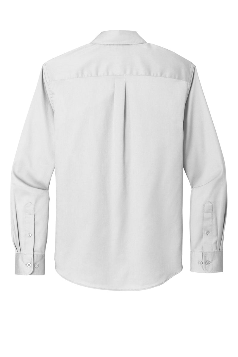Port Authority Long Sleeve SuperPro React Twill Shirt - White