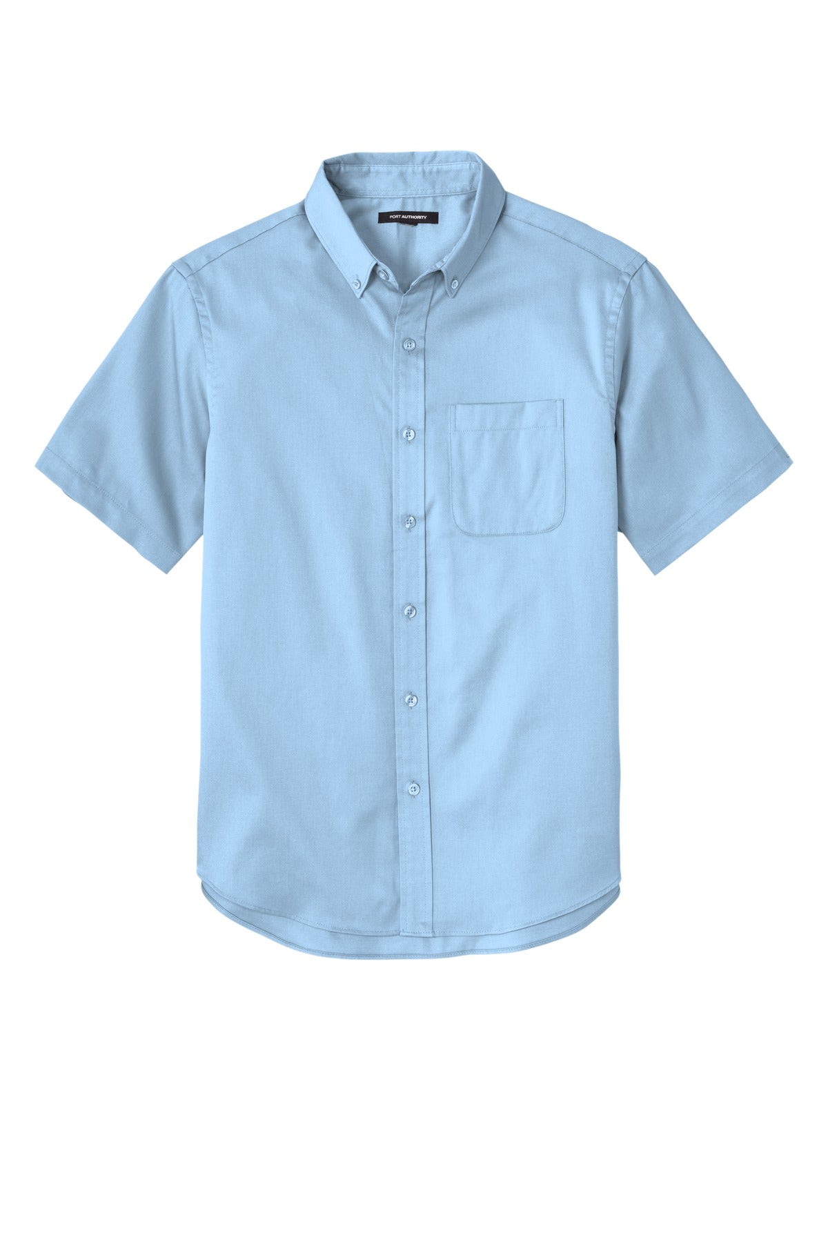 Port Authority Short Sleeve SuperPro React Twill Shirt - Cloud Blue