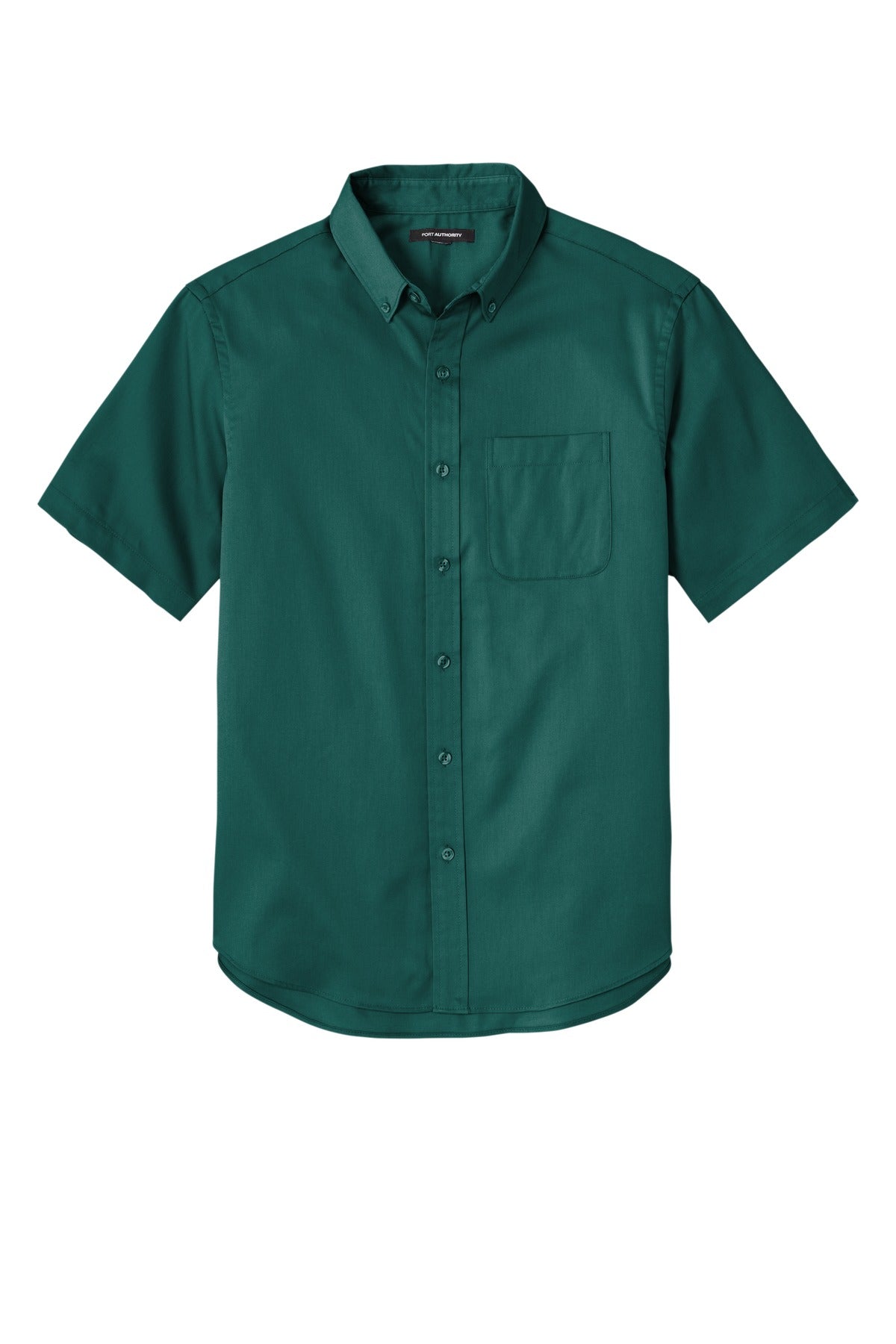 Port Authority Short Sleeve SuperPro React Twill Shirt - Marine Green