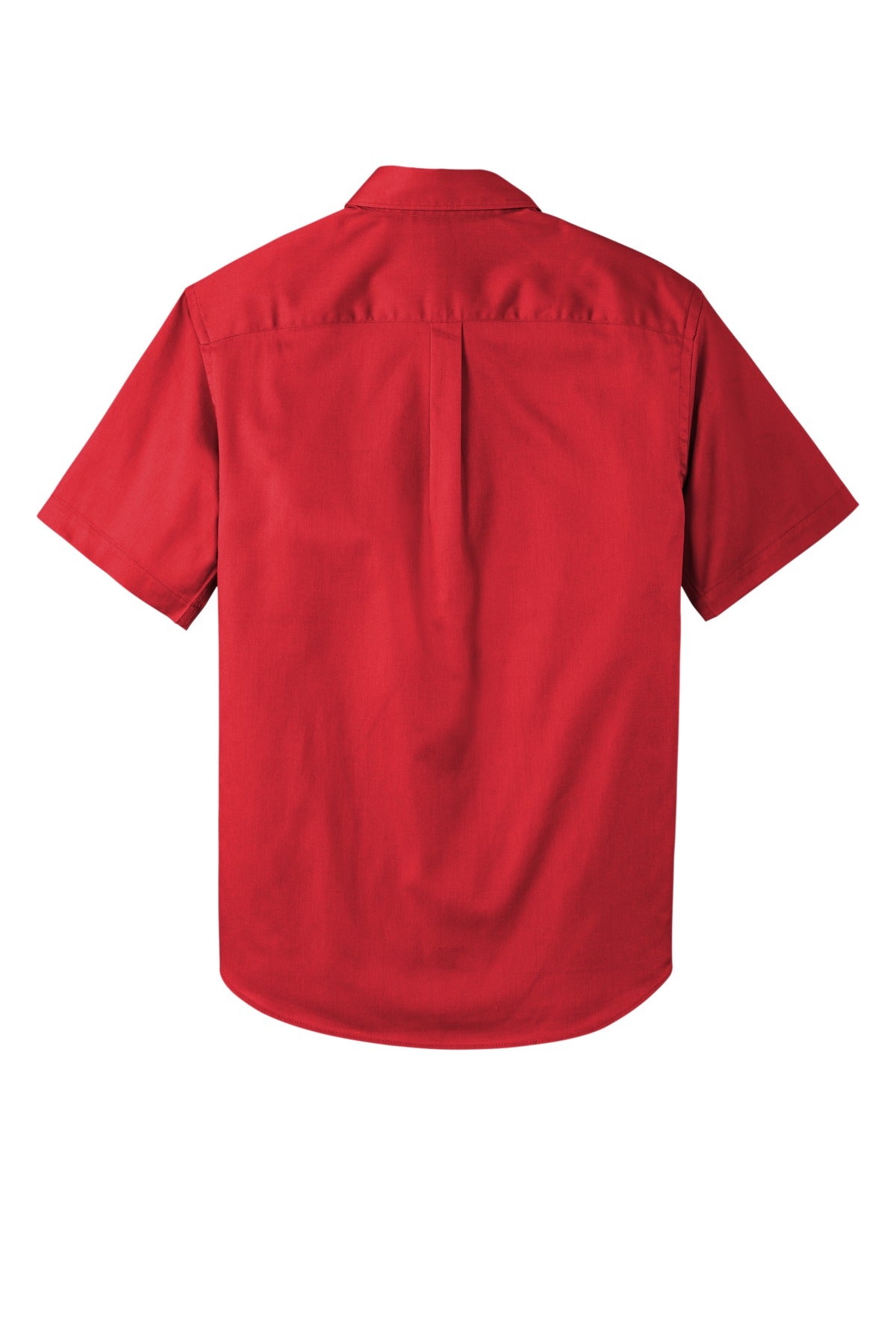 Port Authority Short Sleeve SuperPro React Twill Shirt - Rich Red