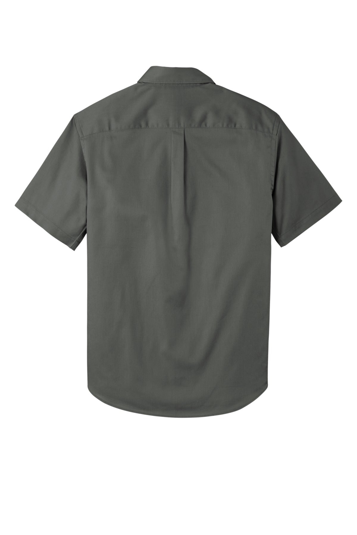 Port Authority Short Sleeve SuperPro React Twill Shirt - Storm Grey