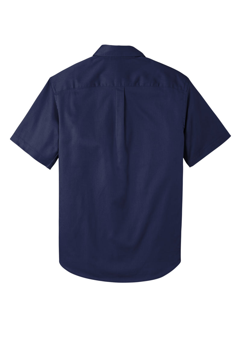 Port Authority Short Sleeve SuperPro React Twill Shirt - True Navy