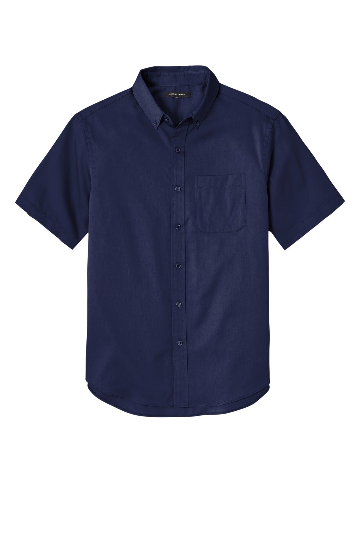 Port Authority Short Sleeve SuperPro React Twill Shirt - True Navy