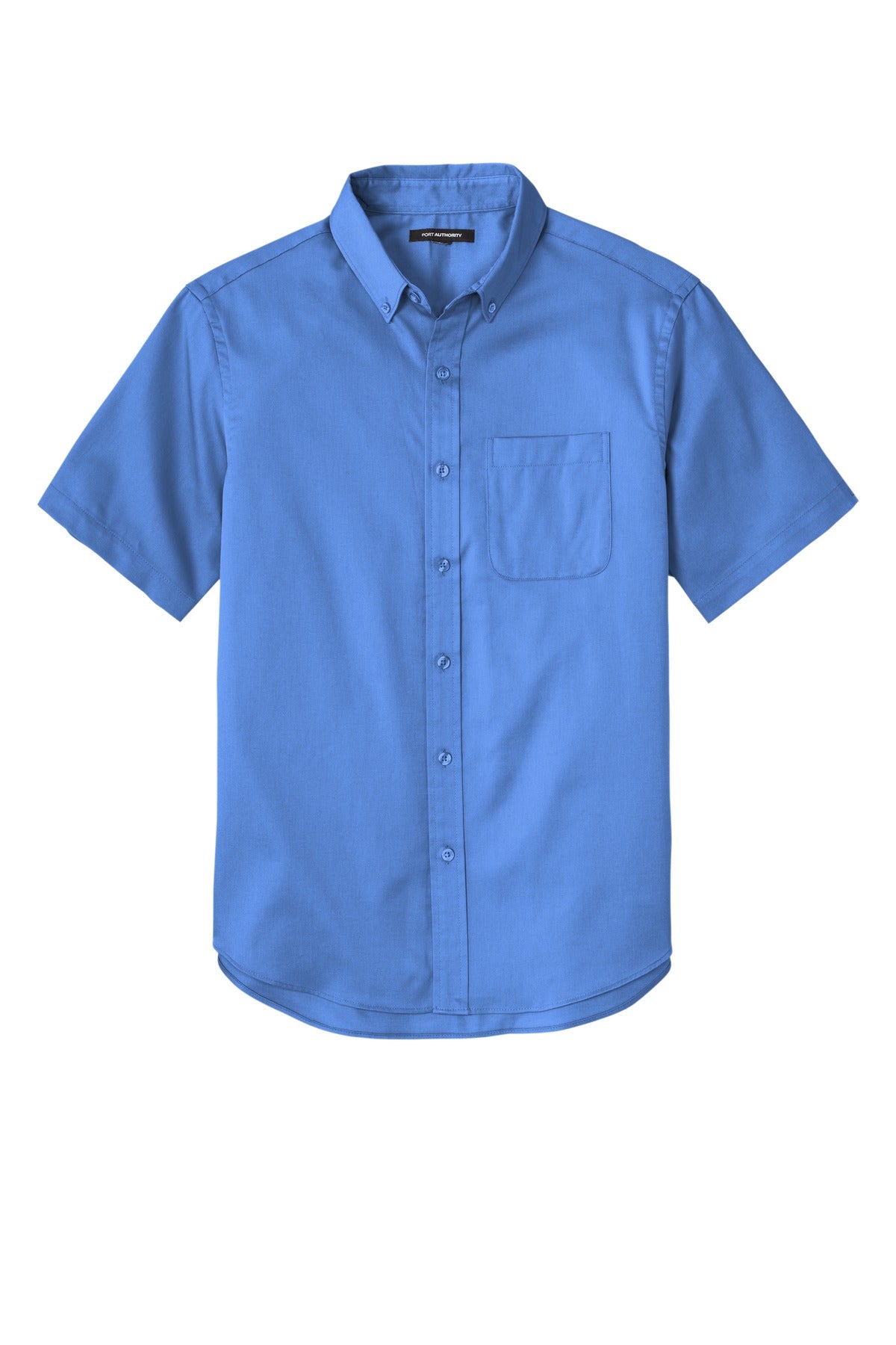 Port Authority Short Sleeve SuperPro React Twill Shirt - Ultramarine Blue
