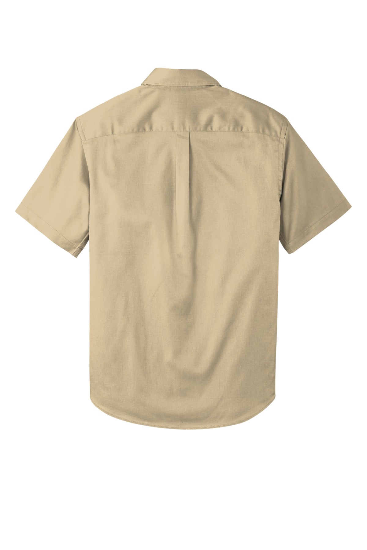 Port Authority Short Sleeve SuperPro React Twill Shirt - Wheat