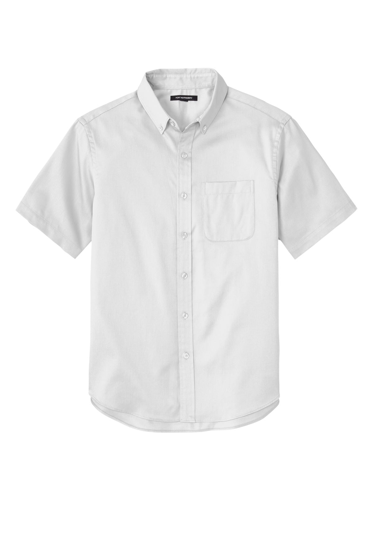 Port Authority Short Sleeve SuperPro React Twill Shirt - White