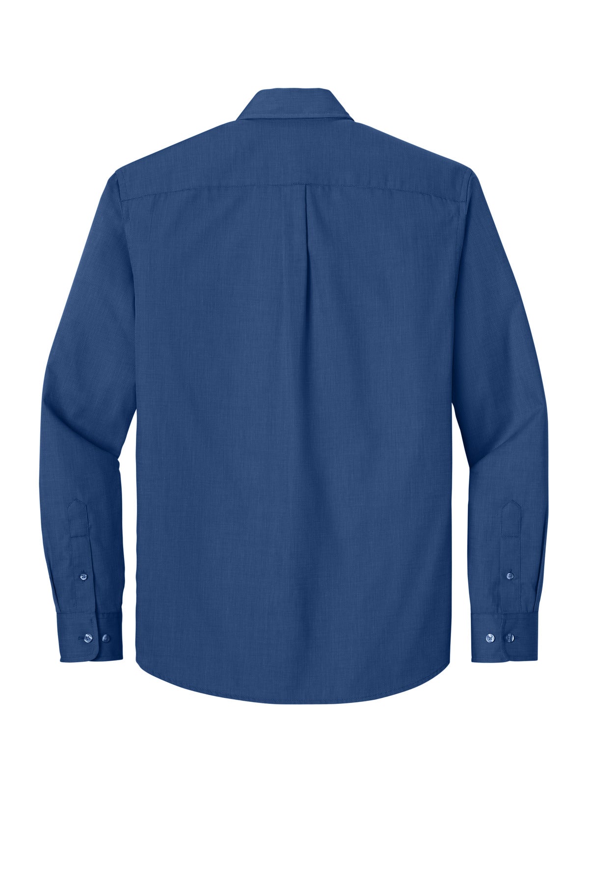 Port Authority Long Sleeve Nailhead Easy Care Shirt - Mediterranean Blue