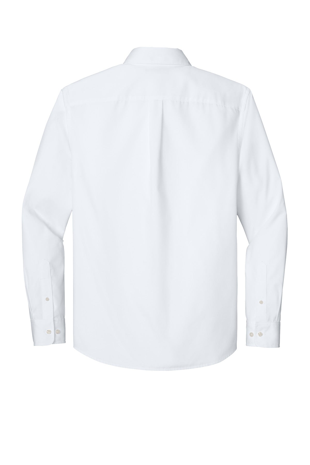 Port Authority Long Sleeve Nailhead Easy Care Shirt - White
