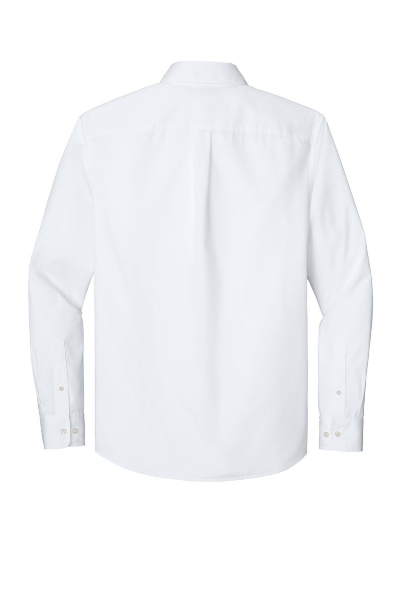 Port Authority Long Sleeve Nailhead Easy Care Shirt - White