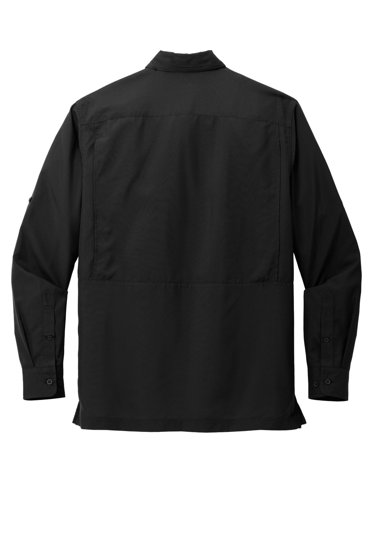 Port Authority Long Sleeve UV Daybreak Shirt - Deep Black