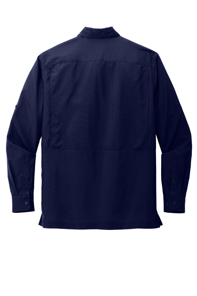 Port Authority Long Sleeve UV Daybreak Shirt - True Navy
