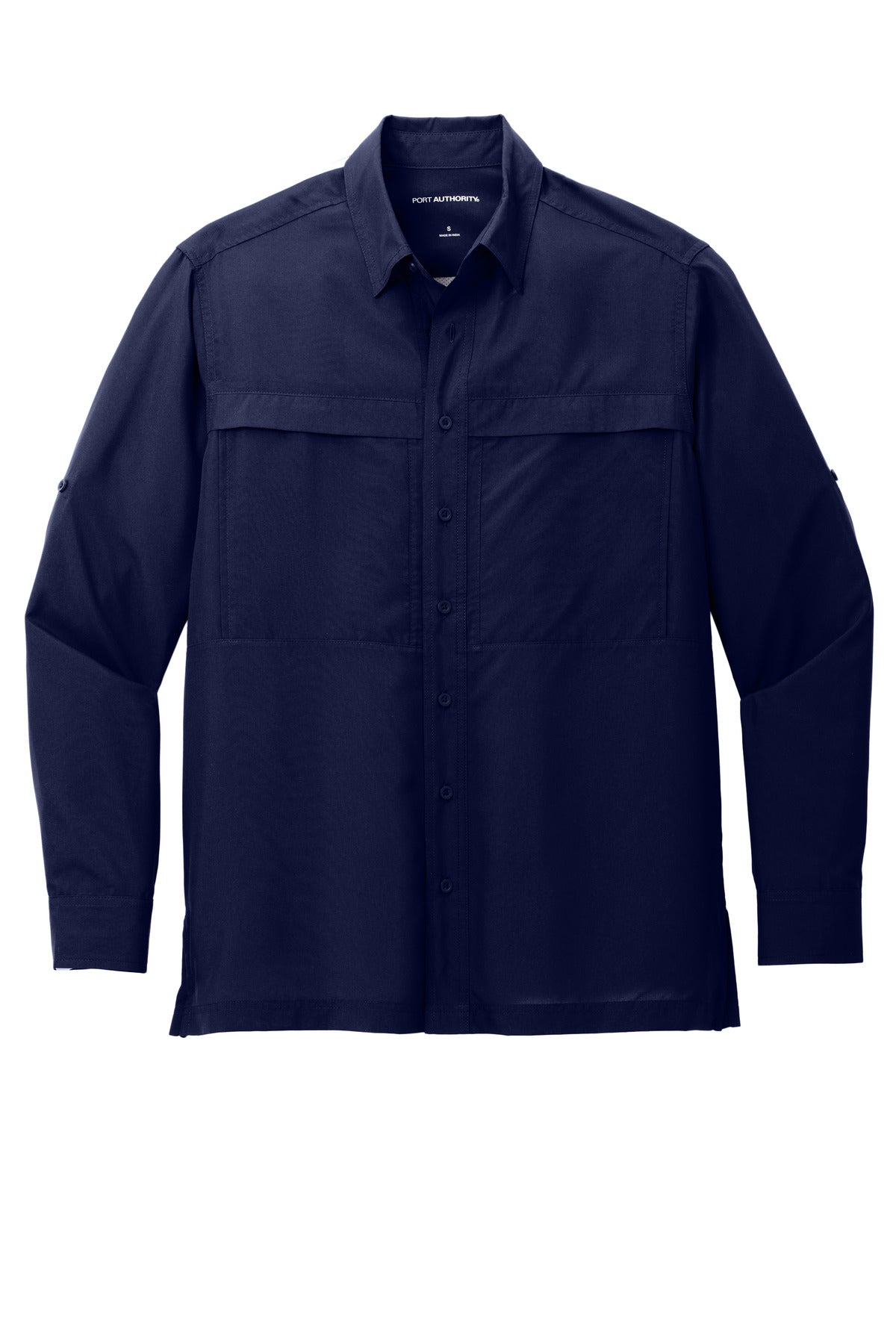 Port Authority Long Sleeve UV Daybreak Shirt - True Navy