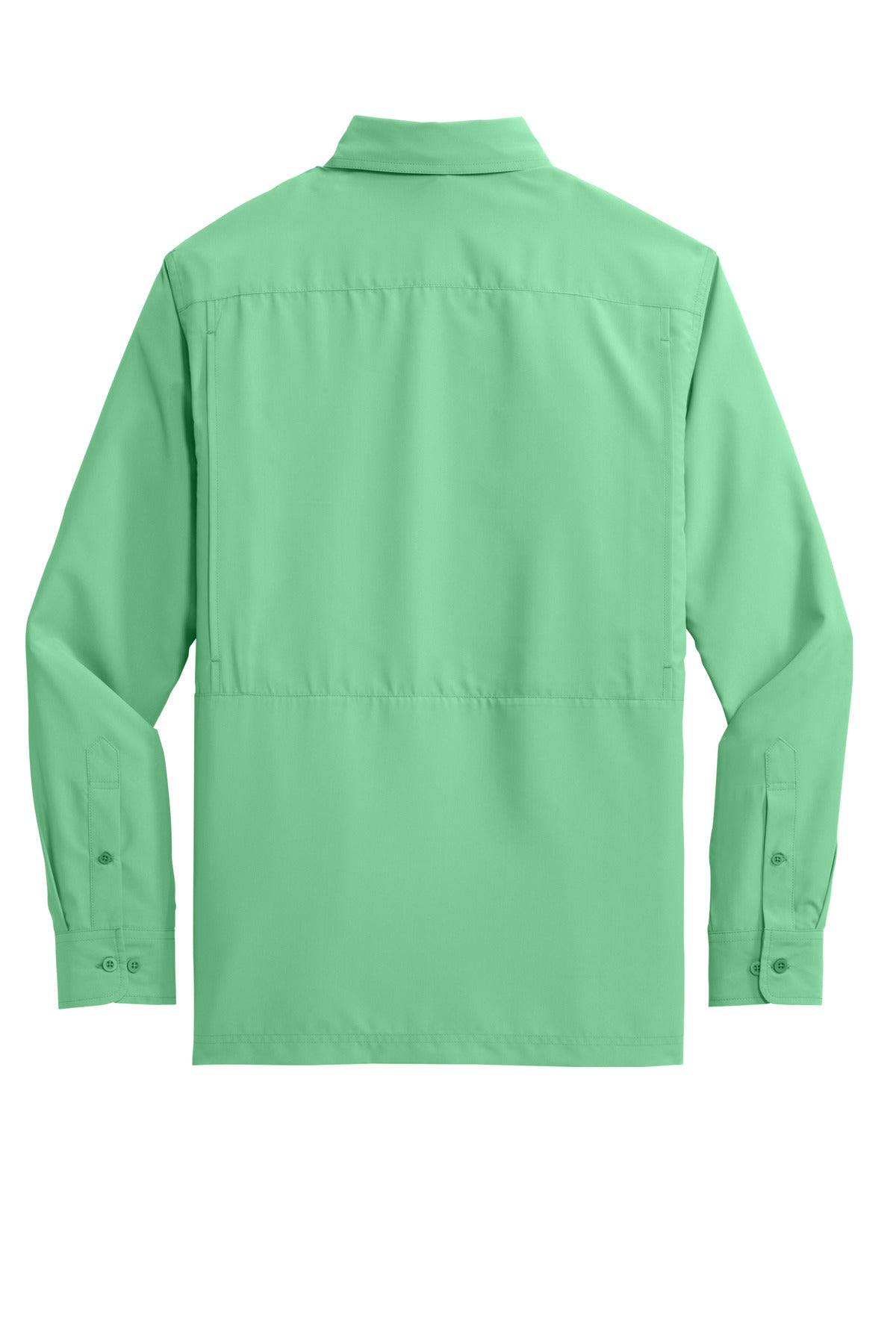Port Authority Long Sleeve UV Daybreak Shirt - Bright Seafoam