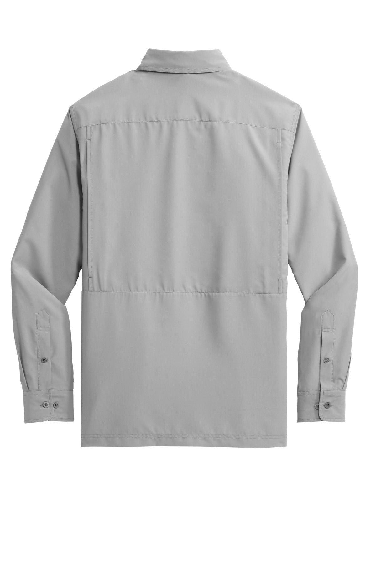 Port Authority Long Sleeve UV Daybreak Shirt - Gusty Grey
