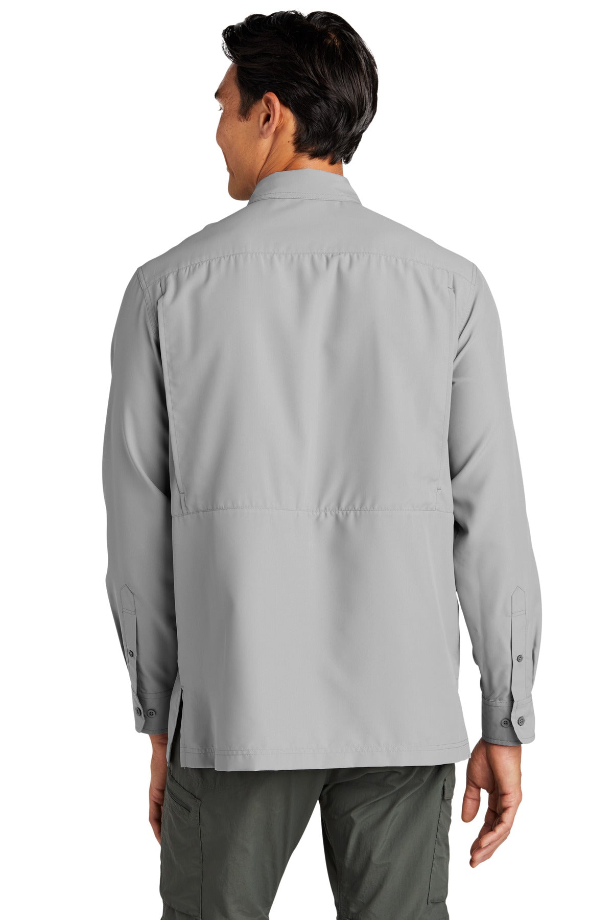 Port Authority Long Sleeve UV Daybreak Shirt - Gusty Grey