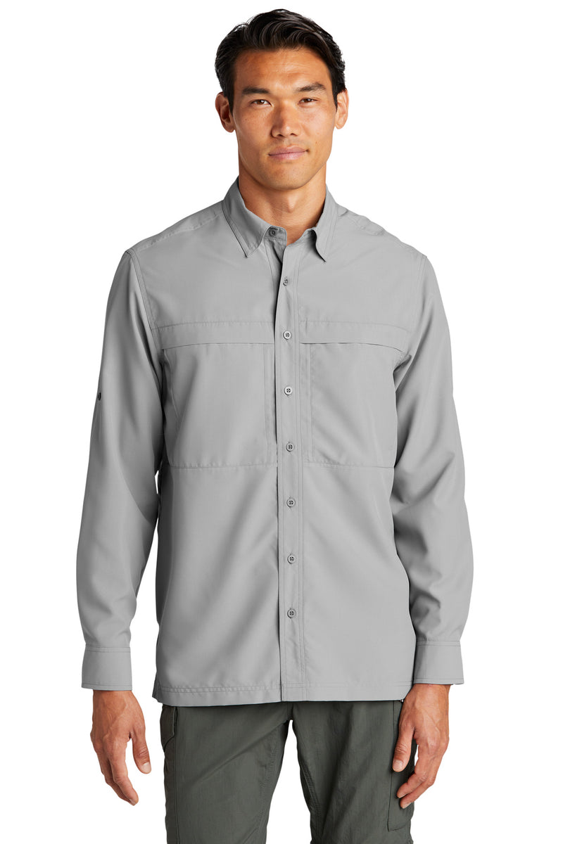 Port Authority Long Sleeve UV Daybreak Shirt - Gusty Grey