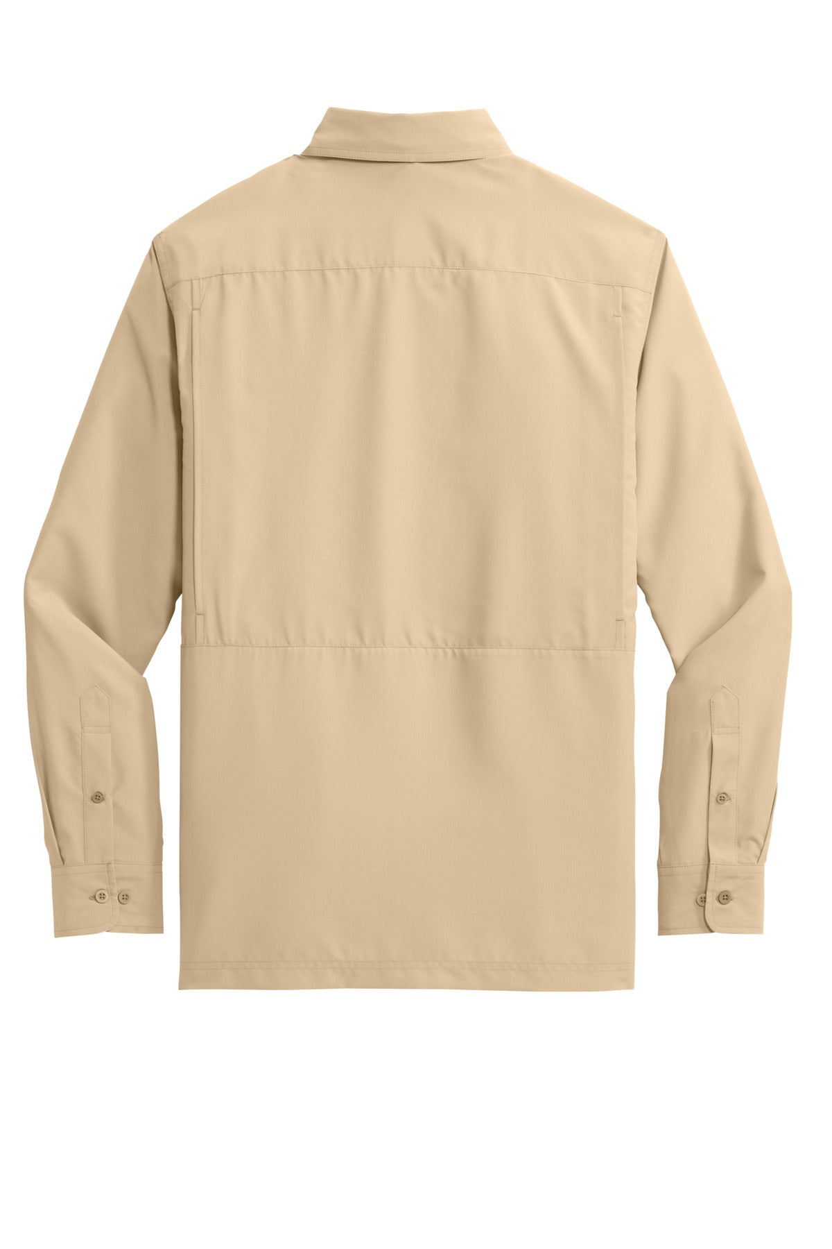 Port Authority Long Sleeve UV Daybreak Shirt - Oat