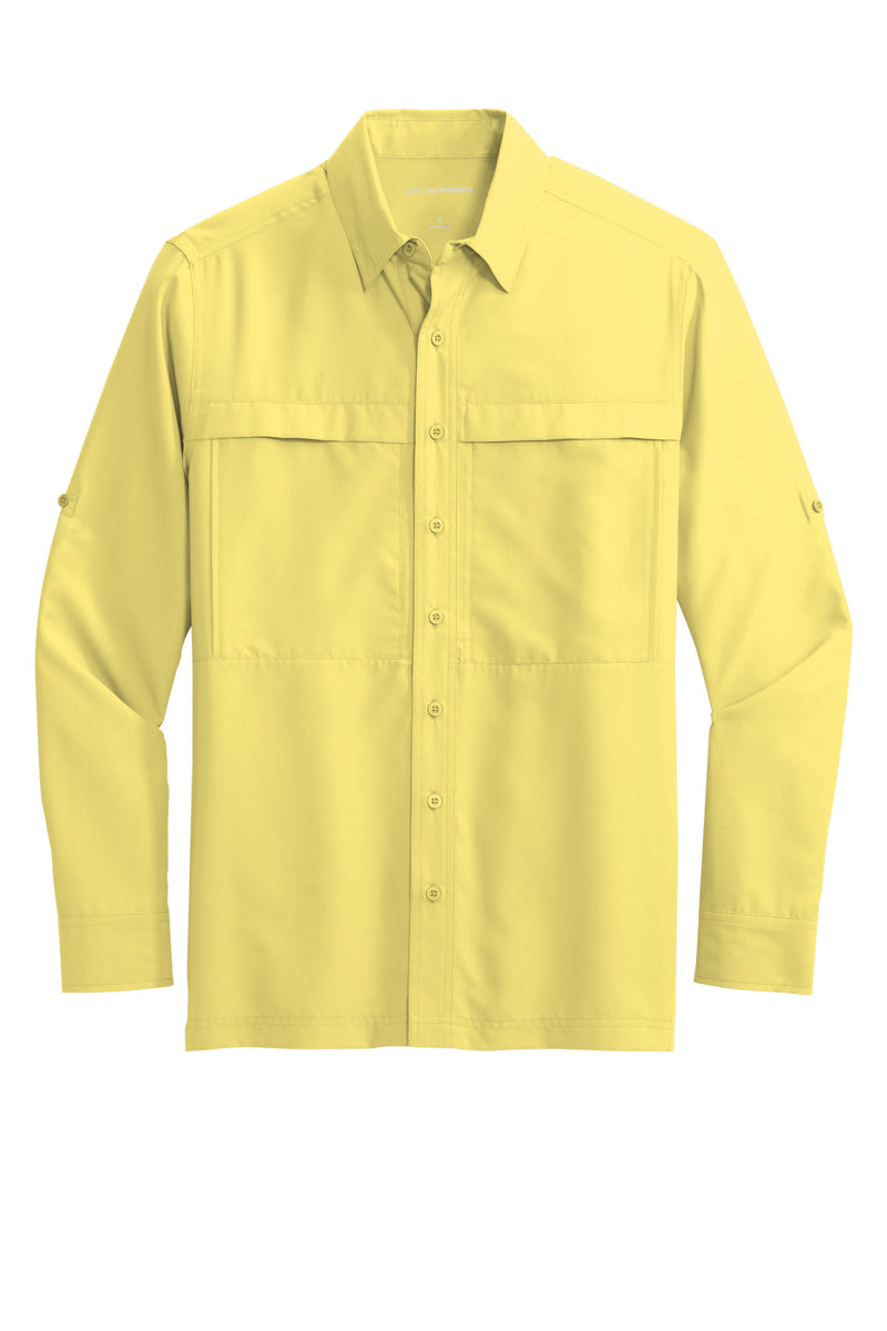 Port Authority Long Sleeve UV Daybreak Shirt - Yellow