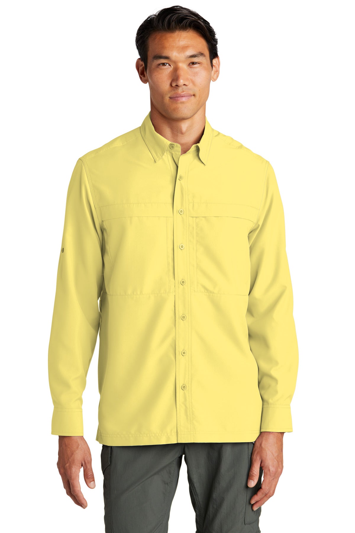 Port Authority Long Sleeve UV Daybreak Shirt - Yellow