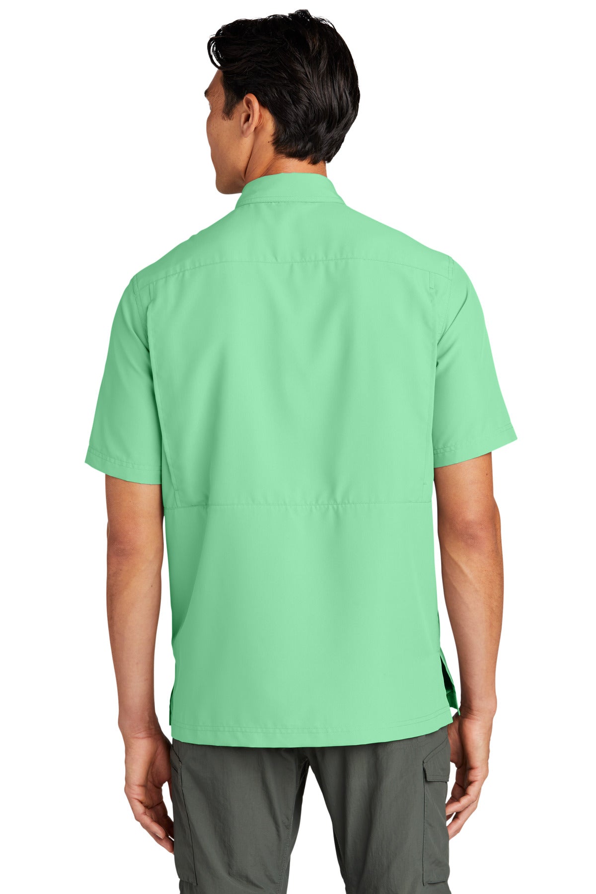 Port Authority Short Sleeve UV Daybreak Shirt - Bright Seafoam