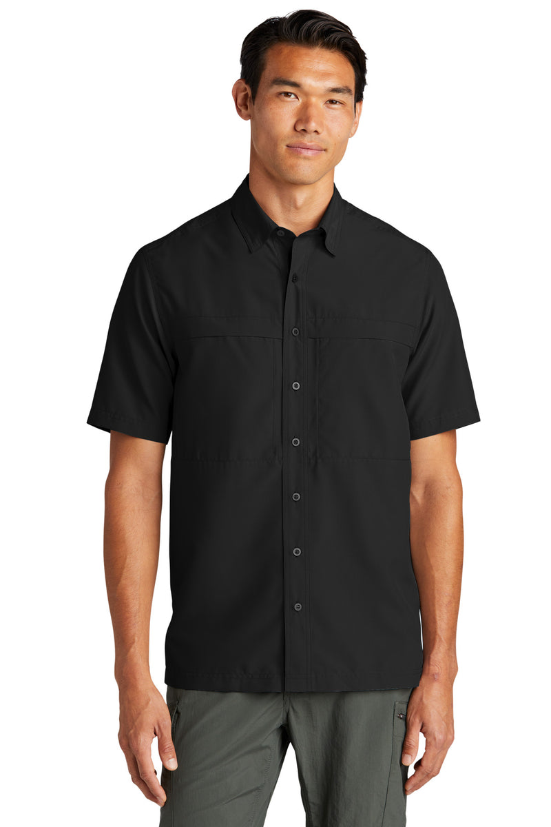 Port Authority Short Sleeve UV Daybreak Shirt - Deep Black