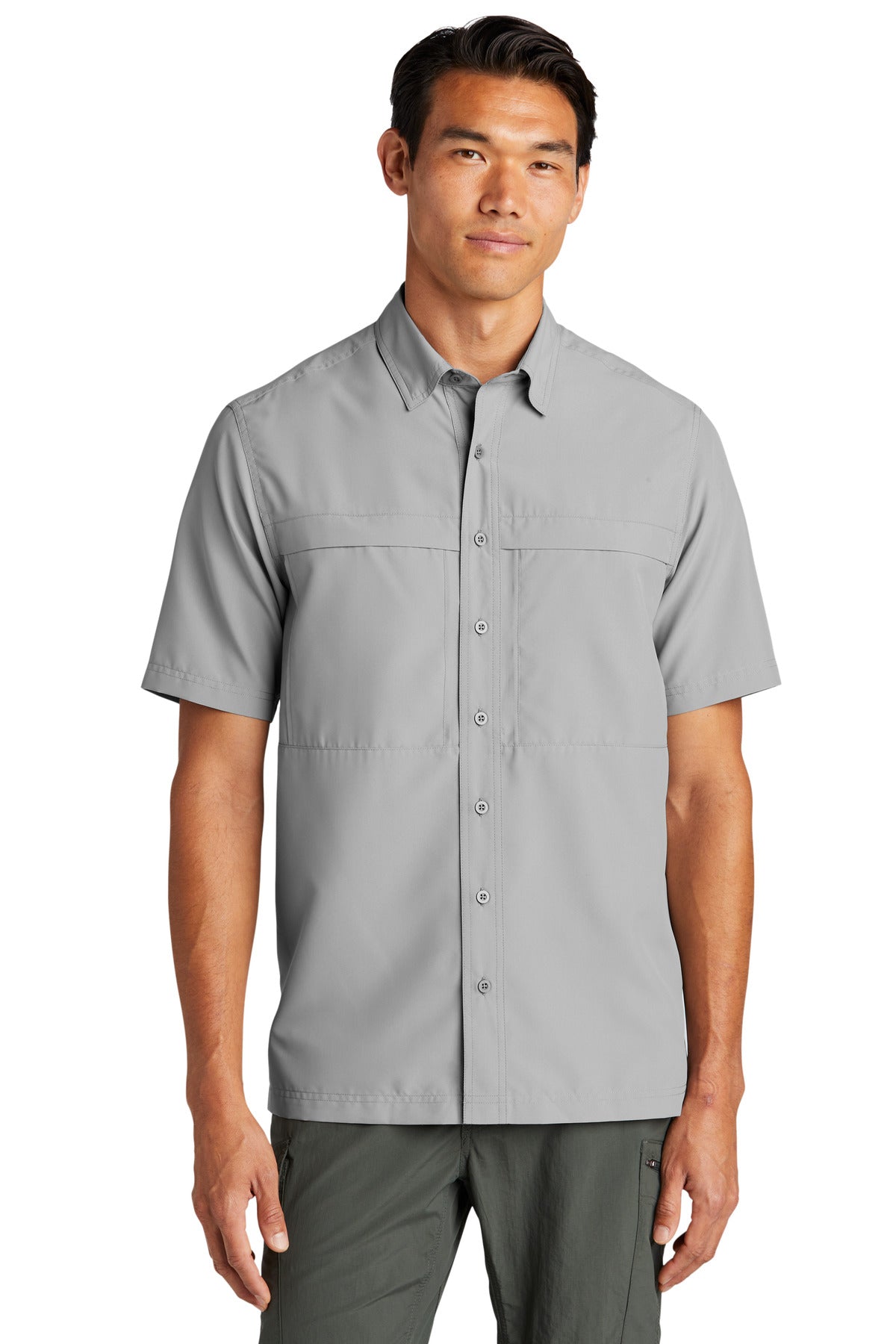 Port Authority Short Sleeve UV Daybreak Shirt - Gusty Grey