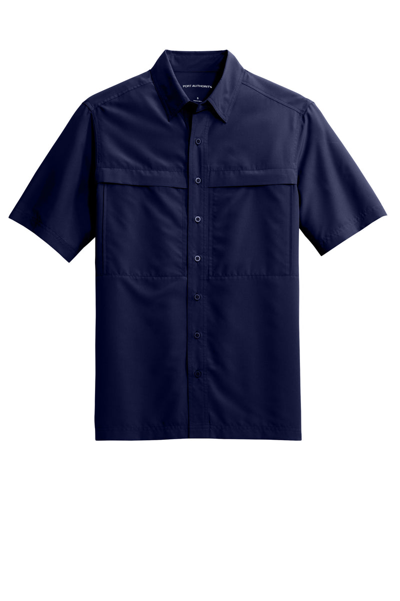 Port Authority Short Sleeve UV Daybreak Shirt - True Navy