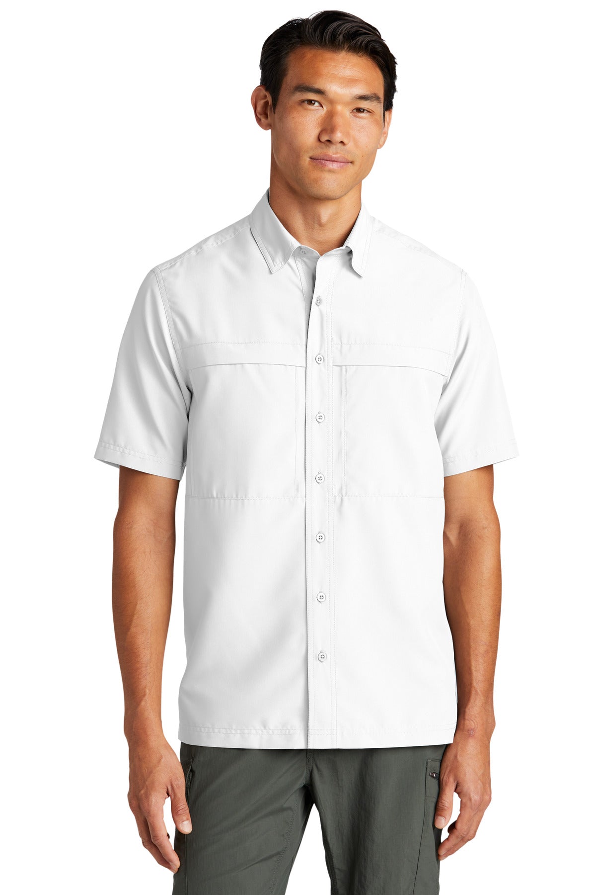 Port Authority Short Sleeve UV Daybreak Shirt - White