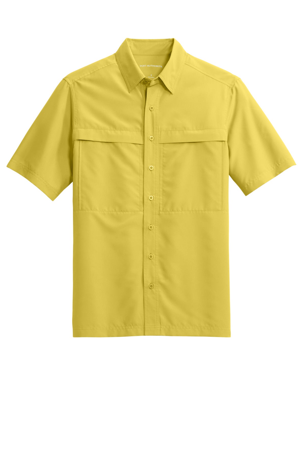 Port Authority Short Sleeve UV Daybreak Shirt - Yellow