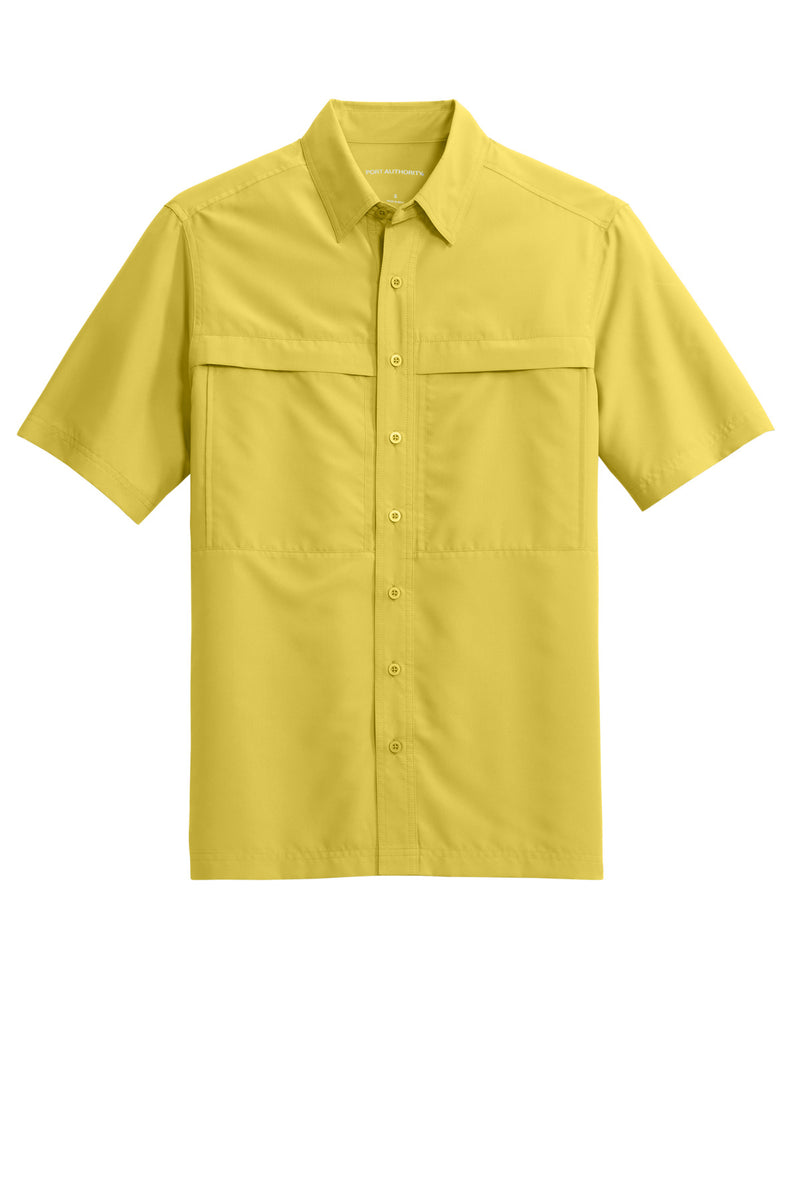 Port Authority Short Sleeve UV Daybreak Shirt - Yellow