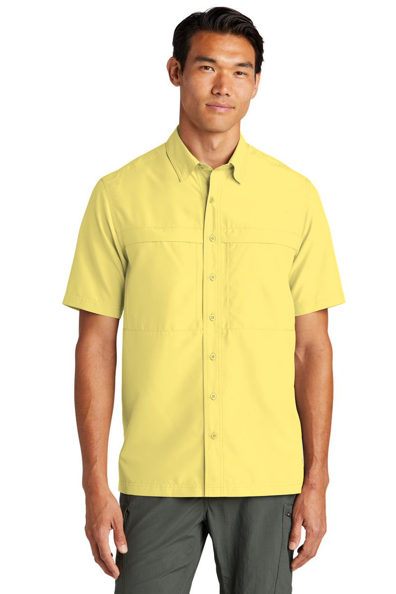 Port Authority Short Sleeve UV Daybreak Shirt - Yellow