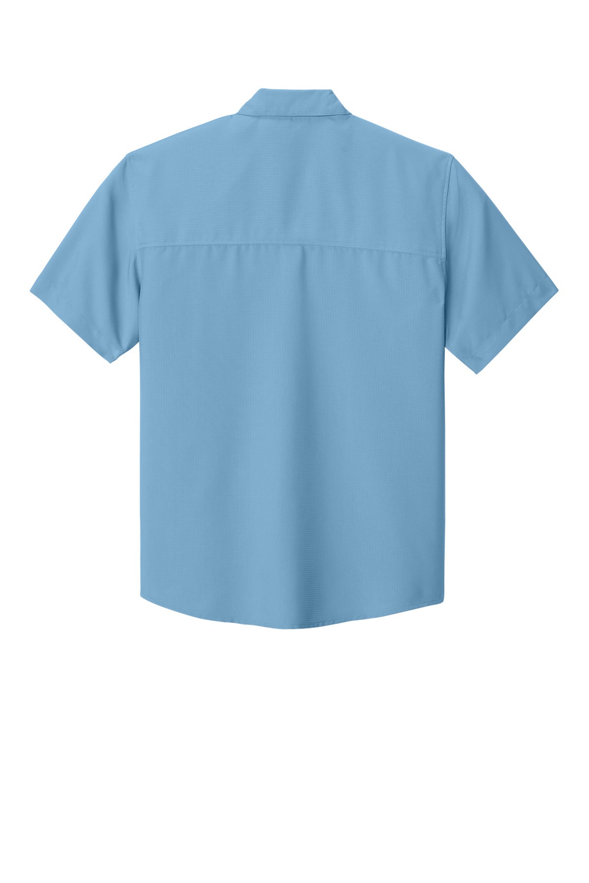 Port Authority Short Sleeve UV Dockside Shirt - Carolina Blue