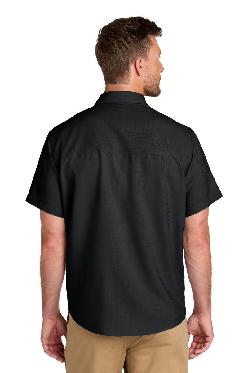 Port Authority Short Sleeve UV Dockside Shirt - Deep Black