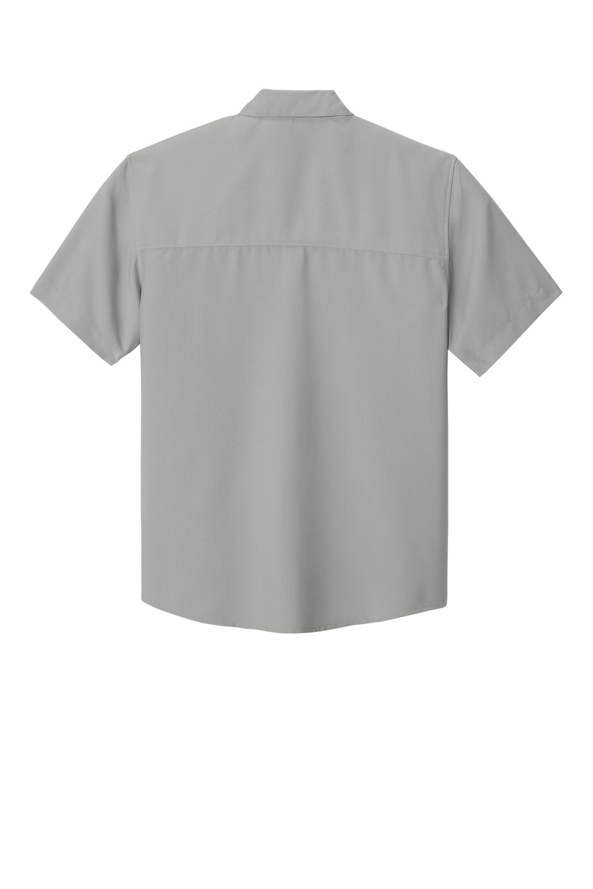 Port Authority Short Sleeve UV Dockside Shirt - Gusty Grey