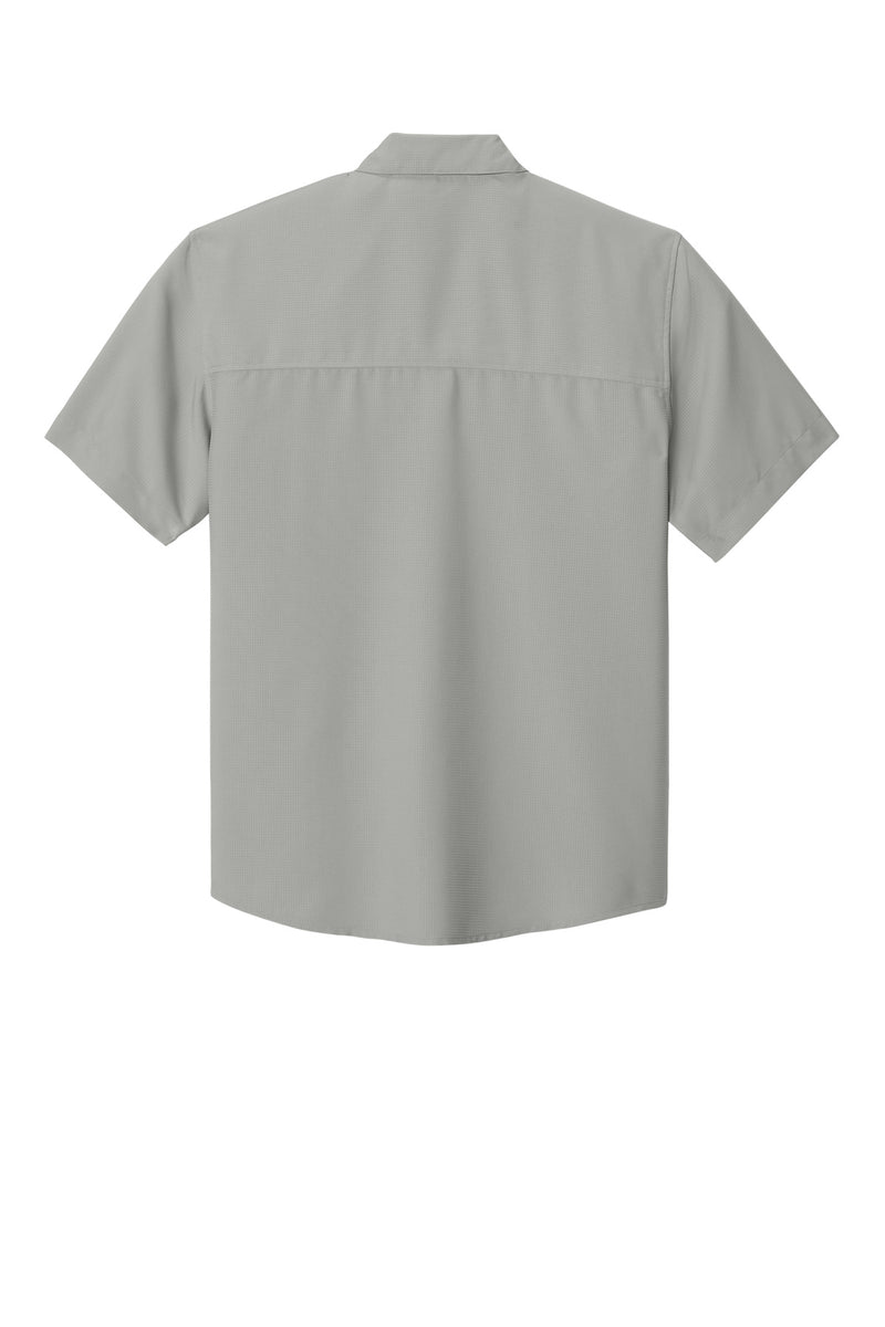 Port Authority Short Sleeve UV Dockside Shirt - Gusty Grey