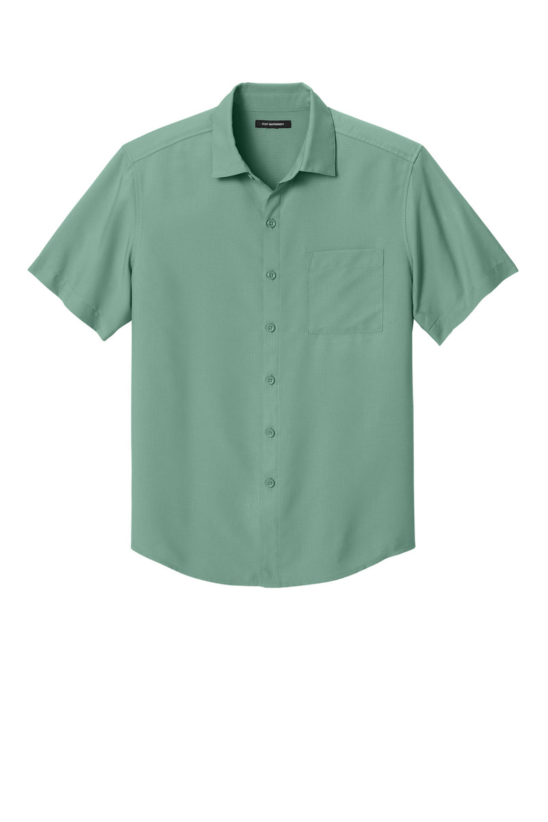 Port Authority Short Sleeve UV Dockside Shirt - Sage