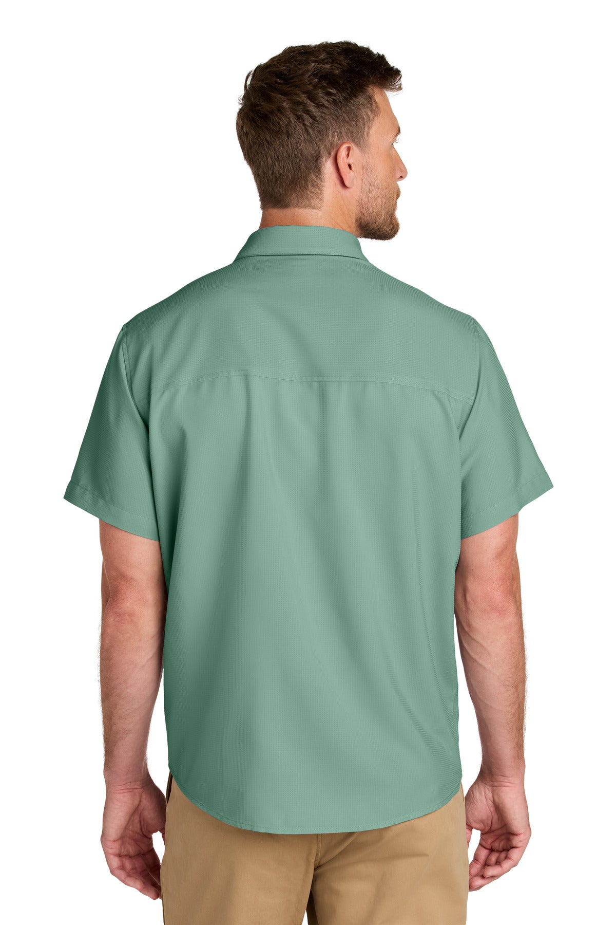 Port Authority Short Sleeve UV Dockside Shirt - Sage