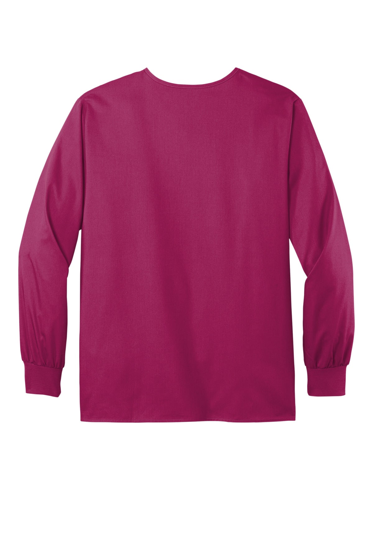 Wink Unisex WorkFlex Snap-Front Scrub Jacket - Wine