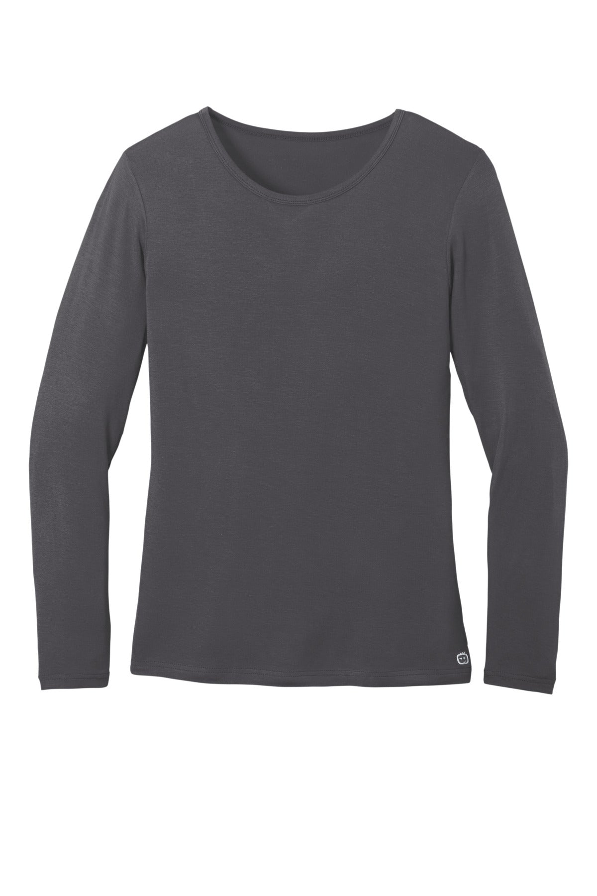 Wink Women's Long Sleeve Layer Tee - Pewter