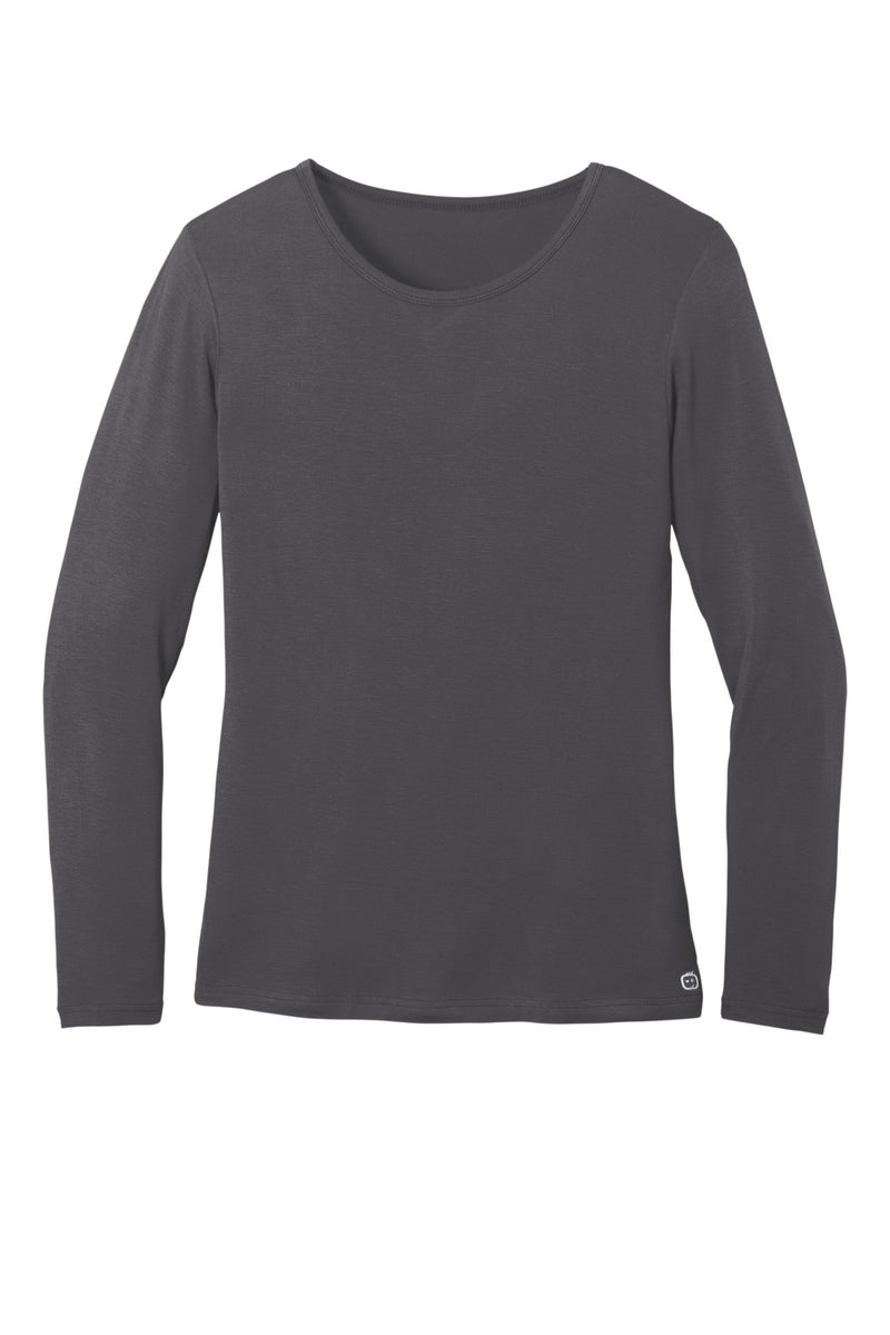 Wink Women's Long Sleeve Layer Tee - Pewter