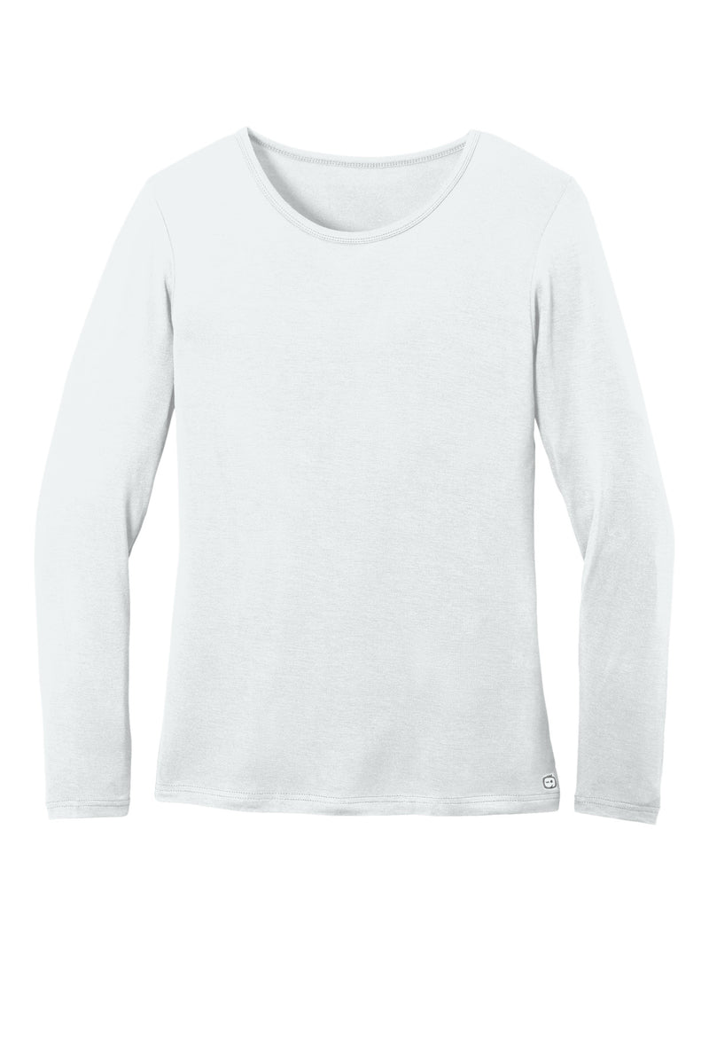 Wink Women's Long Sleeve Layer Tee - White
