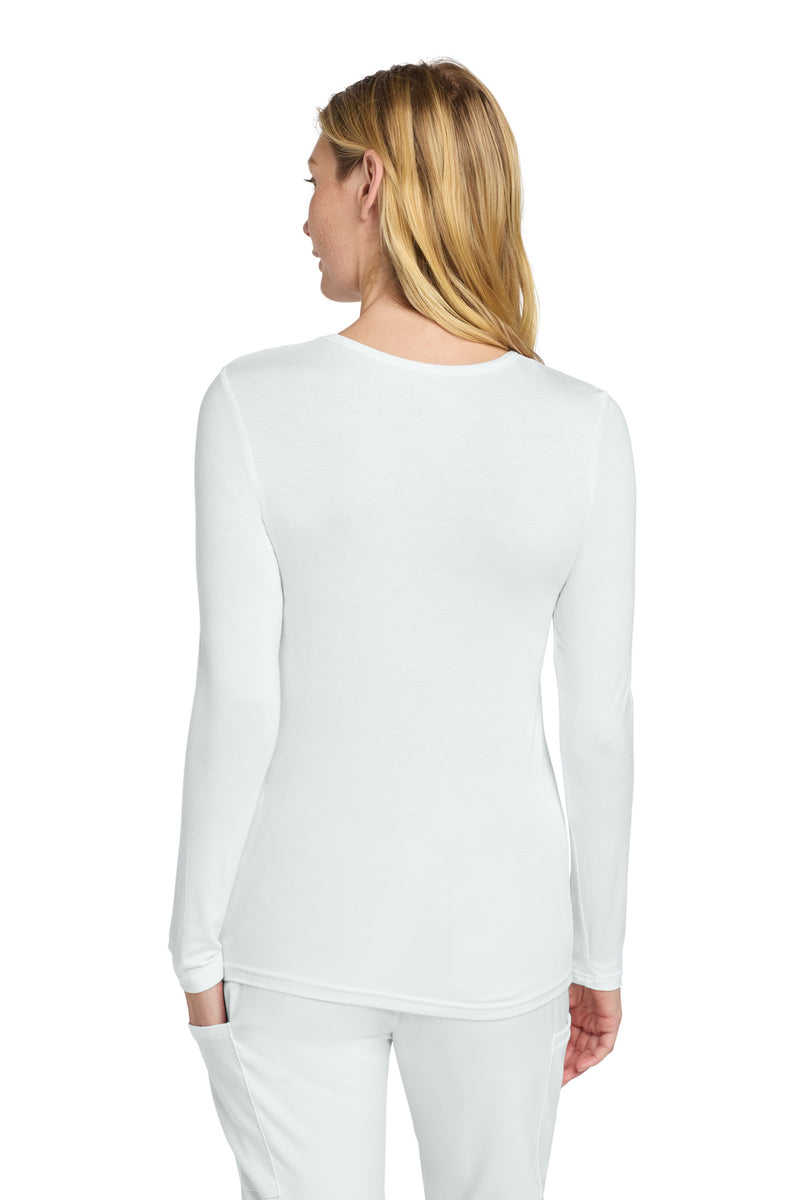 Wink Women's Long Sleeve Layer Tee - White