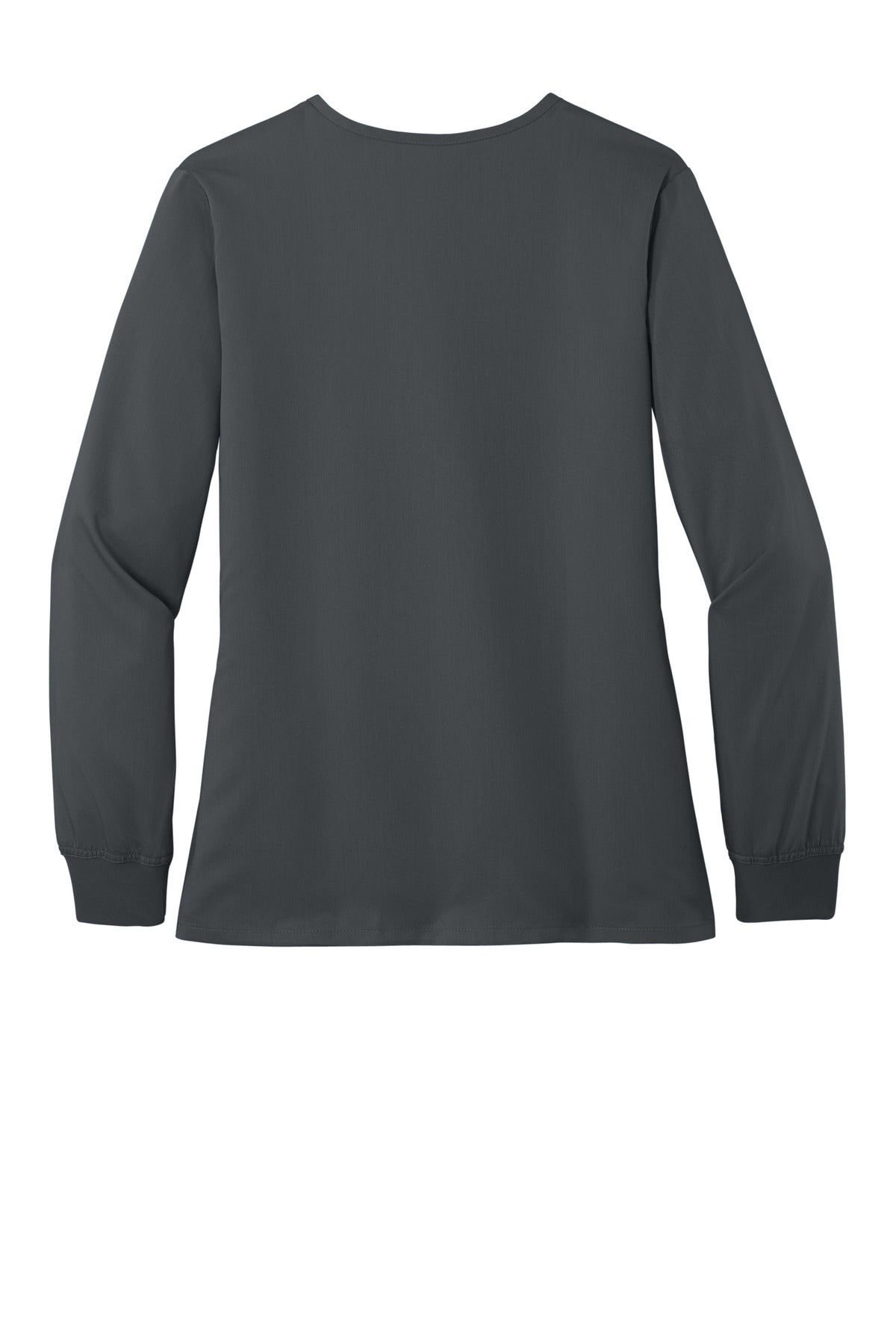 Wink Women's Premiere Flex Full-Zip Scrub Jacket - Pewter