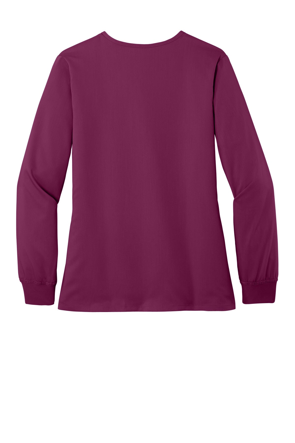 Wink Women's Premiere Flex Full-Zip Scrub Jacket - Wine