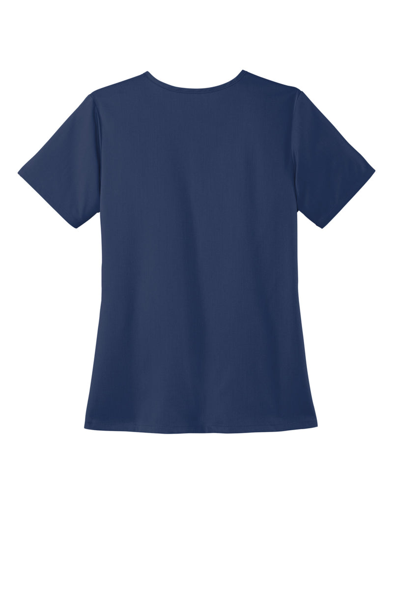 Wink Women's Premiere Flex V-Neck Top - Navy