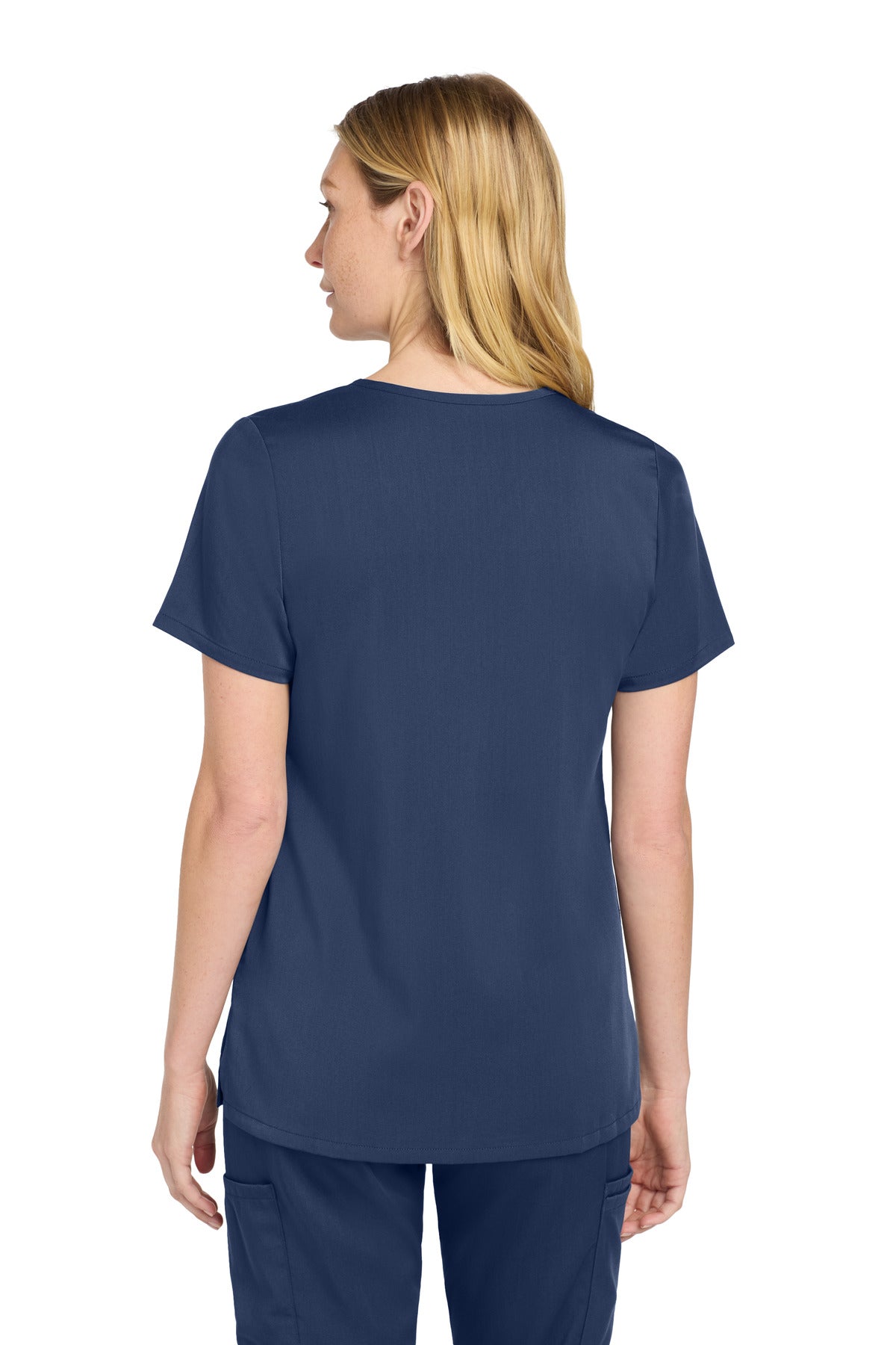 Wink Women's Premiere Flex V-Neck Top - Navy
