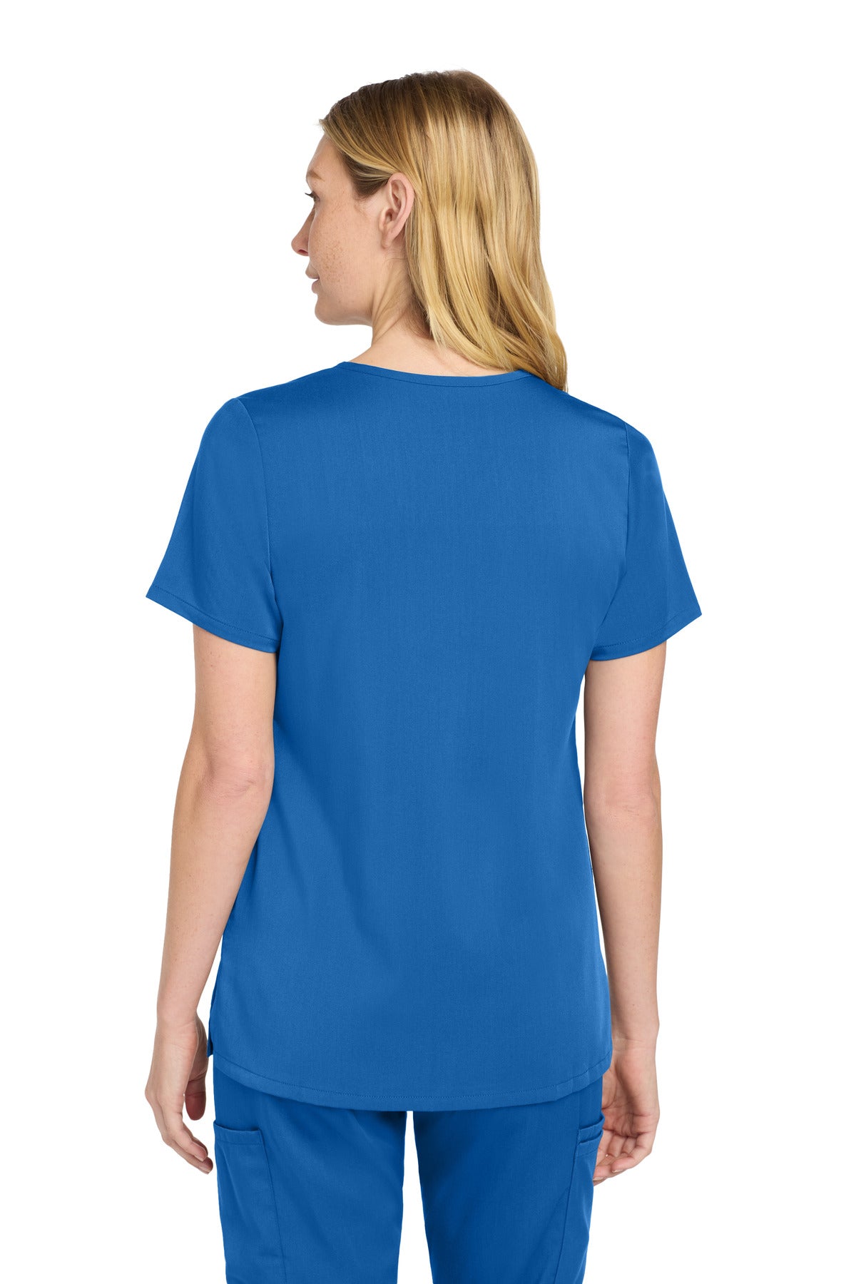 Wink Women's Premiere Flex V-Neck Top - Royal